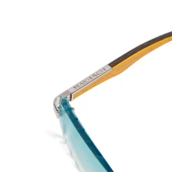Maybach Eyewear The Artist III P-WCW-Z25 Custom Tiffany Blue Diamond Cut Sunglasses< Sunglasses