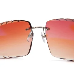 Maybach Eyewear The Artist III P-WBZ-Z25 Custom Brown Fade Diamond Cut Sunglasses< Sunglasses