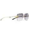 Maybach Eyewear The Artist III G-HAS-Z25 Custom Gold Grey Fade Diamond Cut Sunglasses< Sunglasses