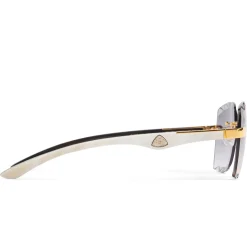 Maybach Eyewear The Artist III G-HAS-Z25 Custom Gold Grey Fade Diamond Cut Sunglasses< Sunglasses