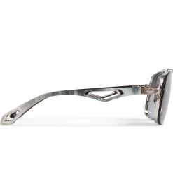 Maybach Eyewear The King II P-HT-Z63 Platinum Grey Gradient Sunglasses< Sunglasses