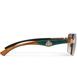 Maybach Eyewear The Magic I MG-WDE-M09 Gold Brown Sunglasses< Sunglasses