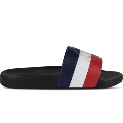 Moncler Basile Black Sliders< Black Trainers|Sandals & Slides