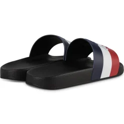 Moncler Basile Black Sliders< Black Trainers|Sandals & Slides