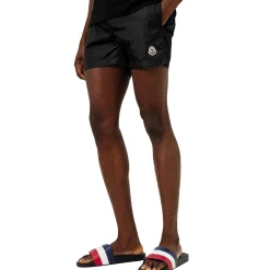 Moncler Basile Black Sliders< Black Trainers|Sandals & Slides