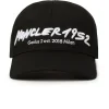 Moncler Genius 2 1952 Embroidered Black White Cap< Hats & Caps