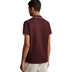 Moncler Maglia Burgundy Polo Shirt< Polo Shirts