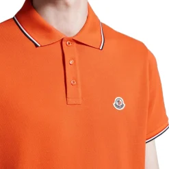 Moncler Maglia Orange Polo Shirt< Polo Shirts