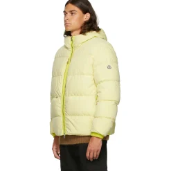 Moncler Paviot Padded Yellow Jacket< Coats & Jackets