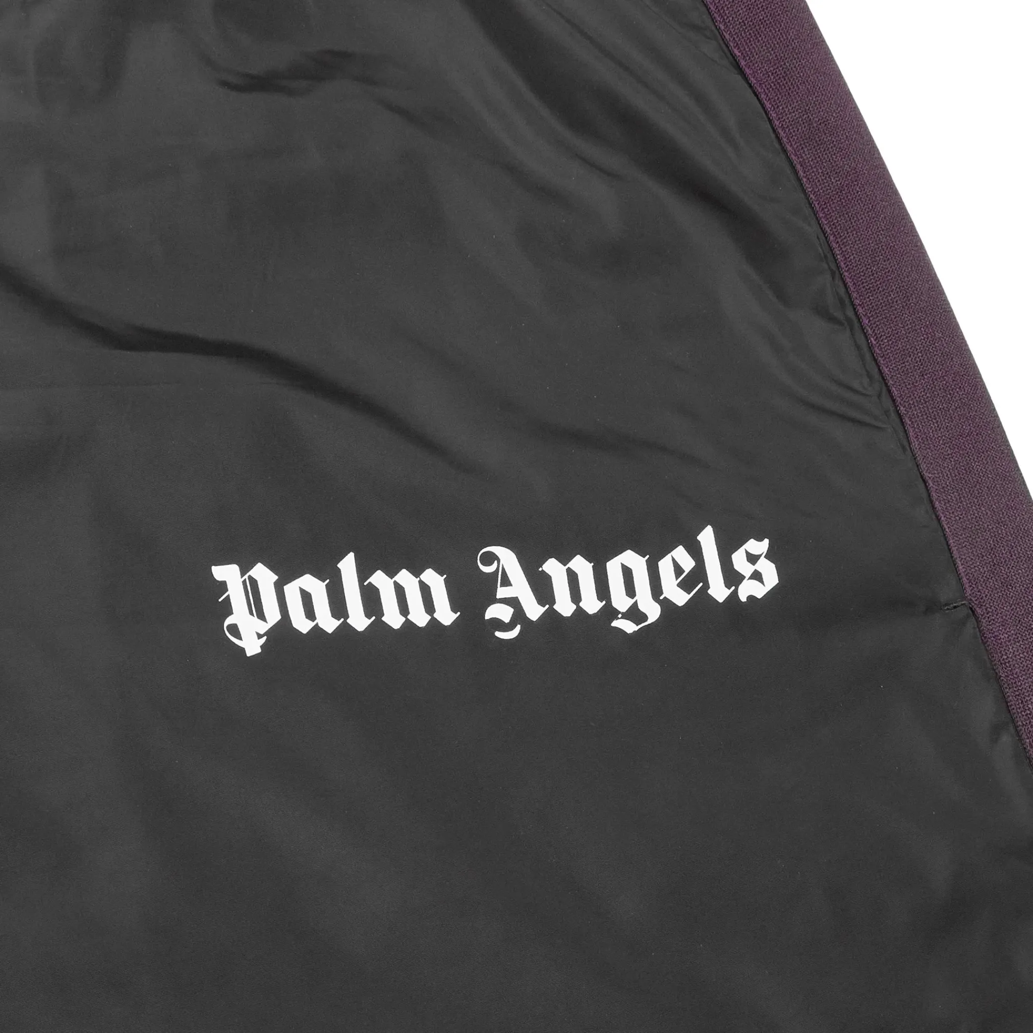 Moncler x Palm Angels Striped Nylon Black Track Pants< Bottoms|Sweatpants
