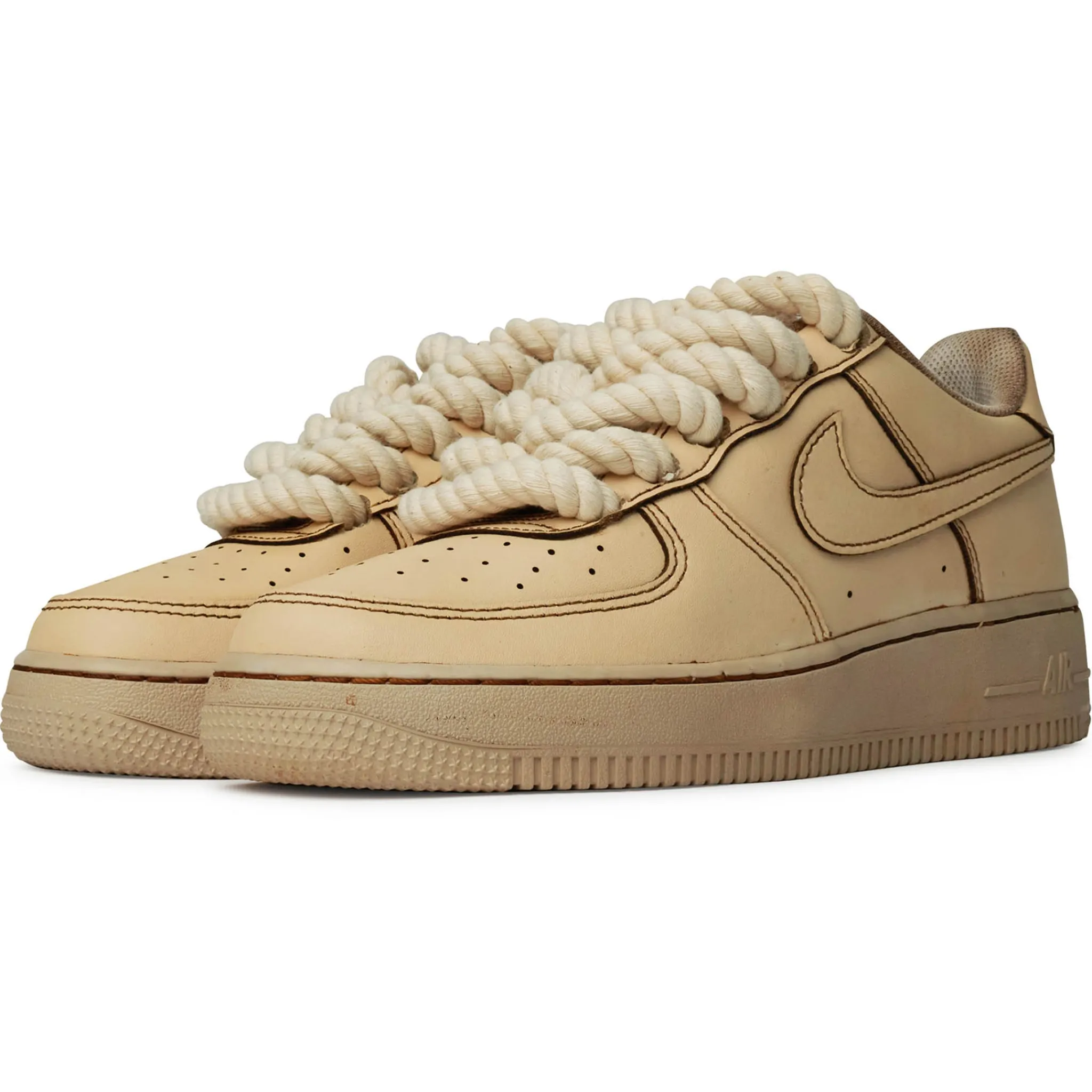 Nike Air Force 1 Low Rope Lace Coffee< Trainers