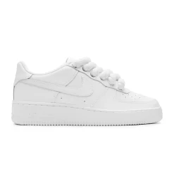 Nike Air Force 1 Low Rope Lace White (GS)< White Trainers|Trainers