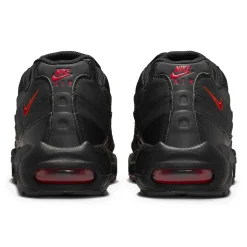Nike Air Max 95 Black Red Orange< Trainers|Black Trainers