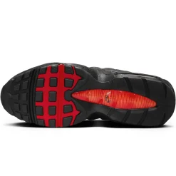 Nike Air Max 95 Black Red Orange< Trainers|Black Trainers