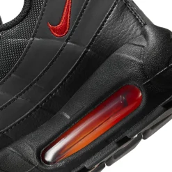 Nike Air Max 95 Black Red Orange< Trainers|Black Trainers