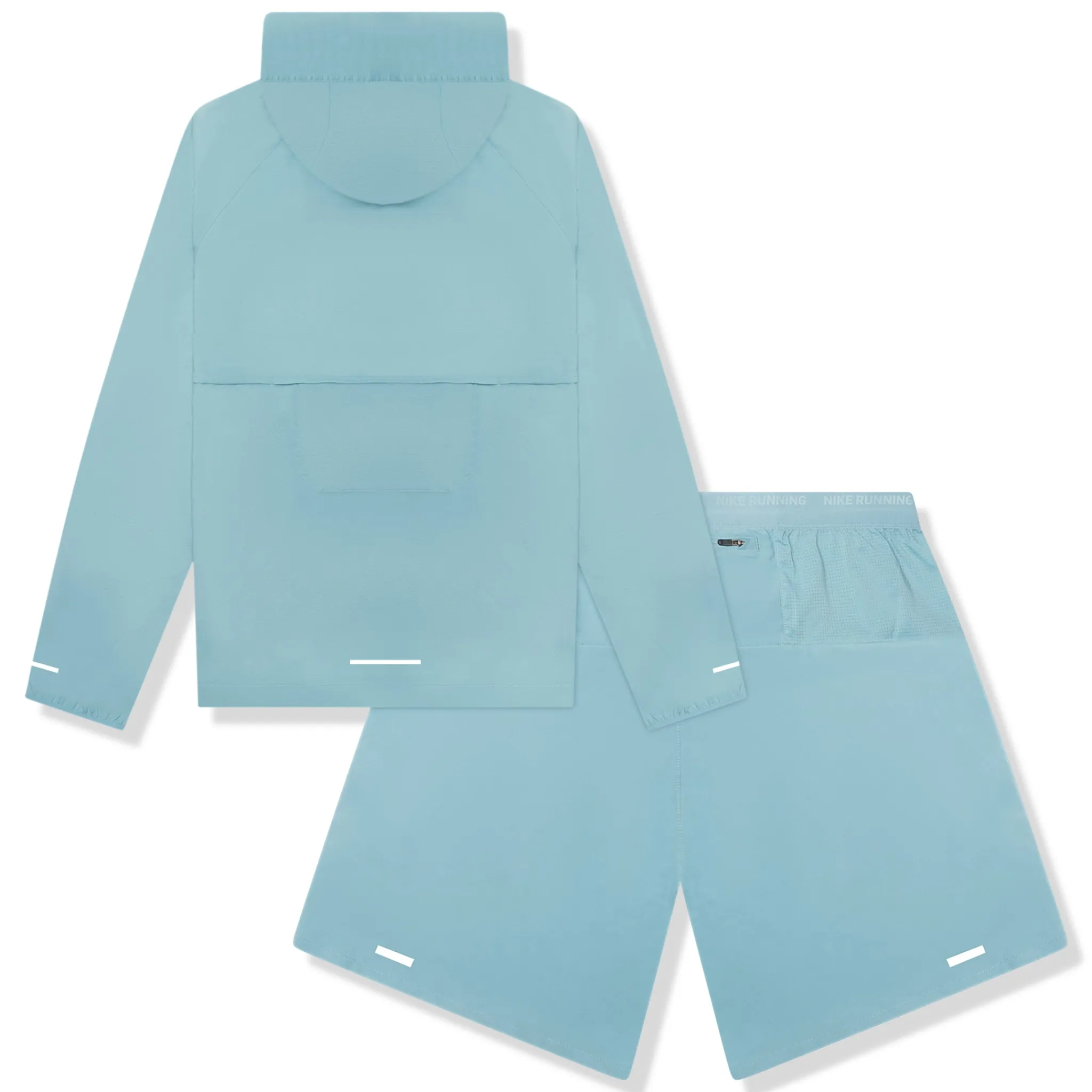 Nike Denim Turquoise Windrunner Jacket & Shorts< Activewear|Shorts