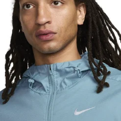 Nike Denim Turquoise Windrunner Jacket & Shorts< Activewear|Shorts