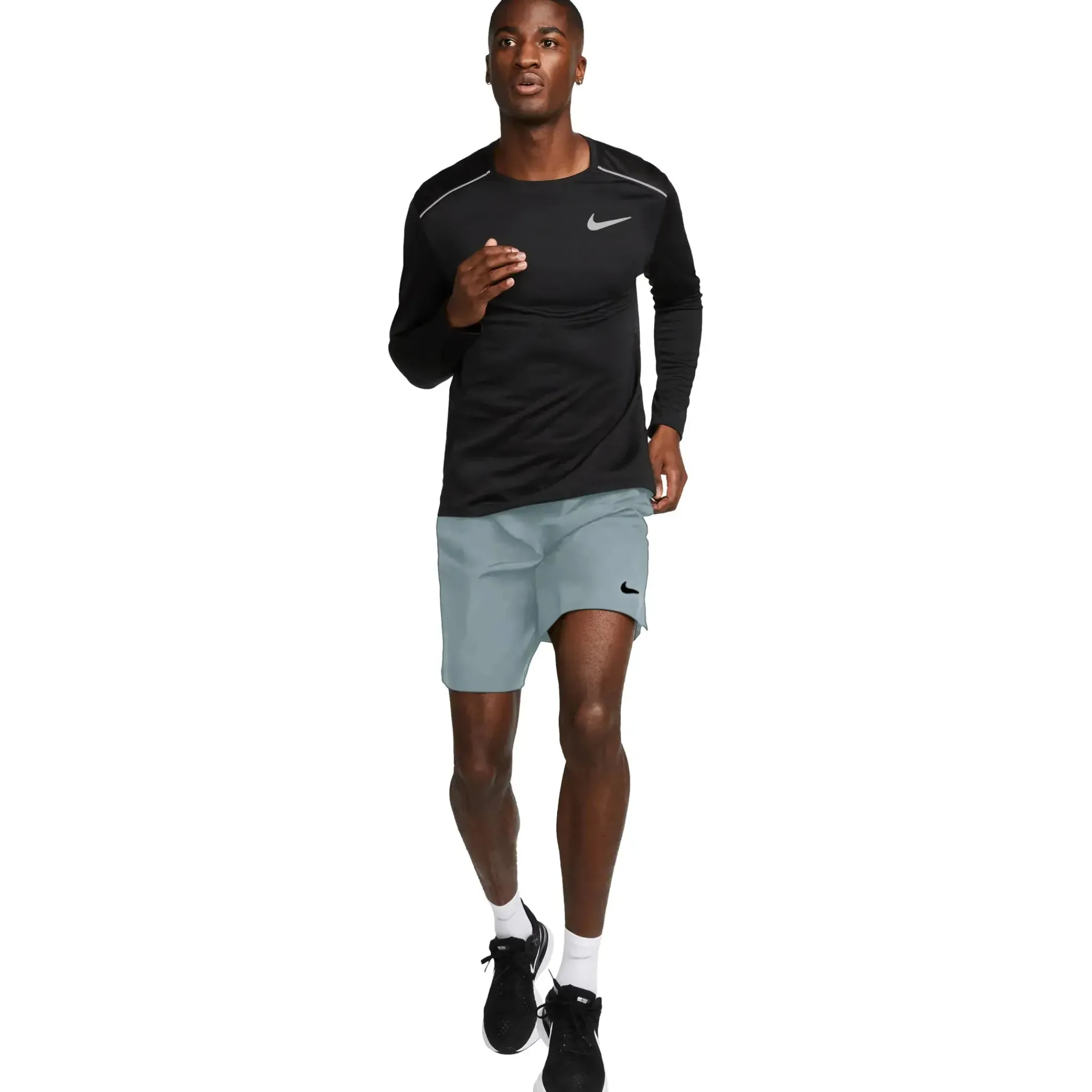 Nike Dri-FIT Grey Training Shorts< Activewear|Shorts