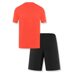 Nike Dri-FIT Park III Bright Crimson Black T Shirt & Shorts< Activewear|Shorts