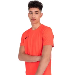 Nike Dri-FIT Park III Bright Crimson Black T Shirt & Shorts< Activewear|Shorts