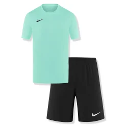 Nike Dri-FIT Park III Hyper Turquoise Black T Shirt & Shorts< Activewear|Shorts
