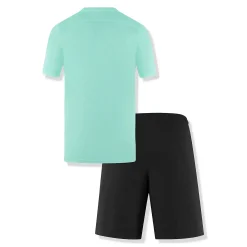 Nike Dri-FIT Park III Hyper Turquoise Black T Shirt & Shorts< Activewear|Shorts