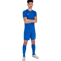 Nike Dri-FIT Park III Royal Blue White T Shirt & Shorts< Activewear|Shorts