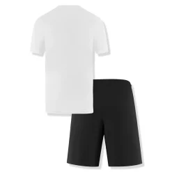 Nike Dri-FIT Park III White Black T Shirt & Shorts< Activewear|Shorts