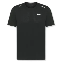 Nike Dri-FIT Rise 365 Black Running T Shirt< Activewear|T-shirts