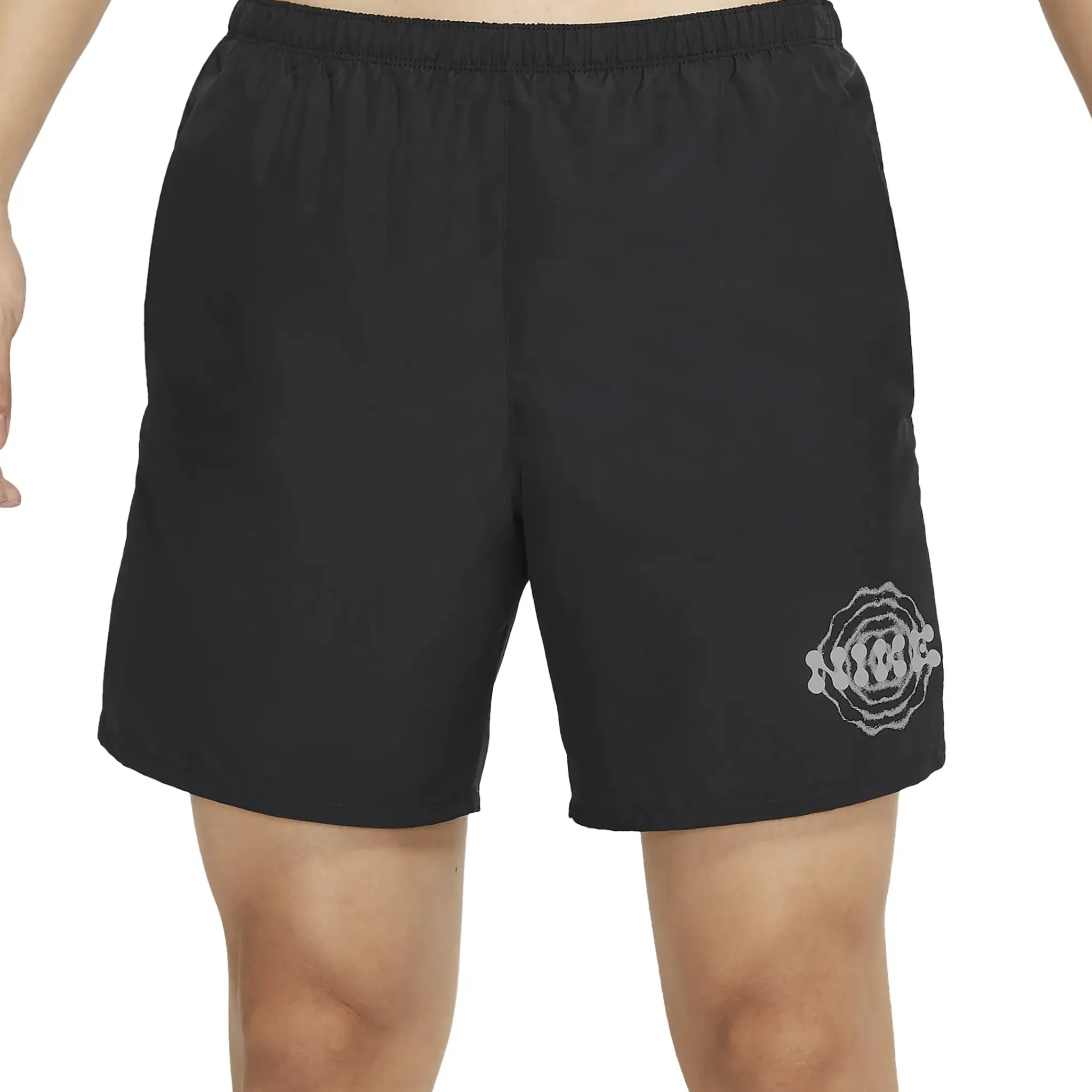 Nike Dri-Fit Wild Run Challenger DNA 7-Inch Black Running Shorts< Activewear|Shorts