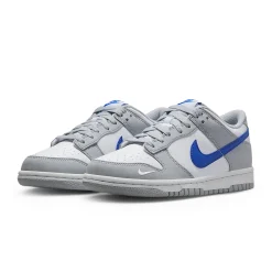 Nike Dunk Low Grey Game Royal (GS)< Trainers