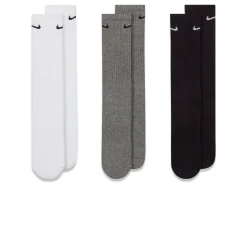 Nike Everyday Cushioned Training Multi Crew Socks - 3 Pairs< Socks