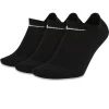 Nike Everyday Lightweight Training No-Show Black Socks - 3 Pairs< Socks
