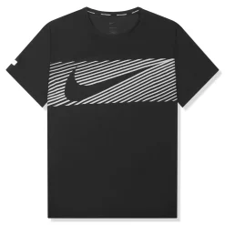 Nike Flash Miler Black T Shirt & Shorts< Activewear|Shorts