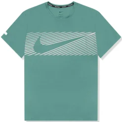 Nike Flash Miler Cyan Green T Shirt & Shorts< Activewear|Shorts