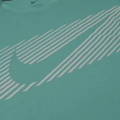 Nike Flash Miler Cyan Green T Shirt & Shorts< Activewear|Shorts