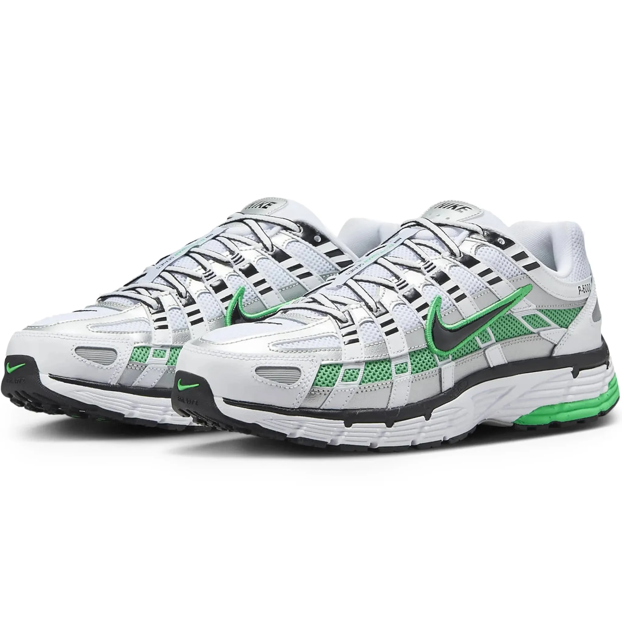 Nike P-6000 Spring Green< White Trainers|Trainers