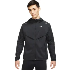 Nike Repel Packable Black Windrunner Jacket< Activewear|Coats & Jackets