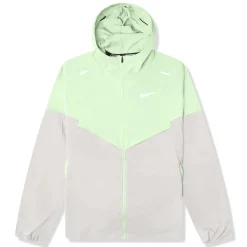 Nike Repel Packable Vapour Green Light Iron Ore Windrunner Jacket< Activewear|Coats & Jackets