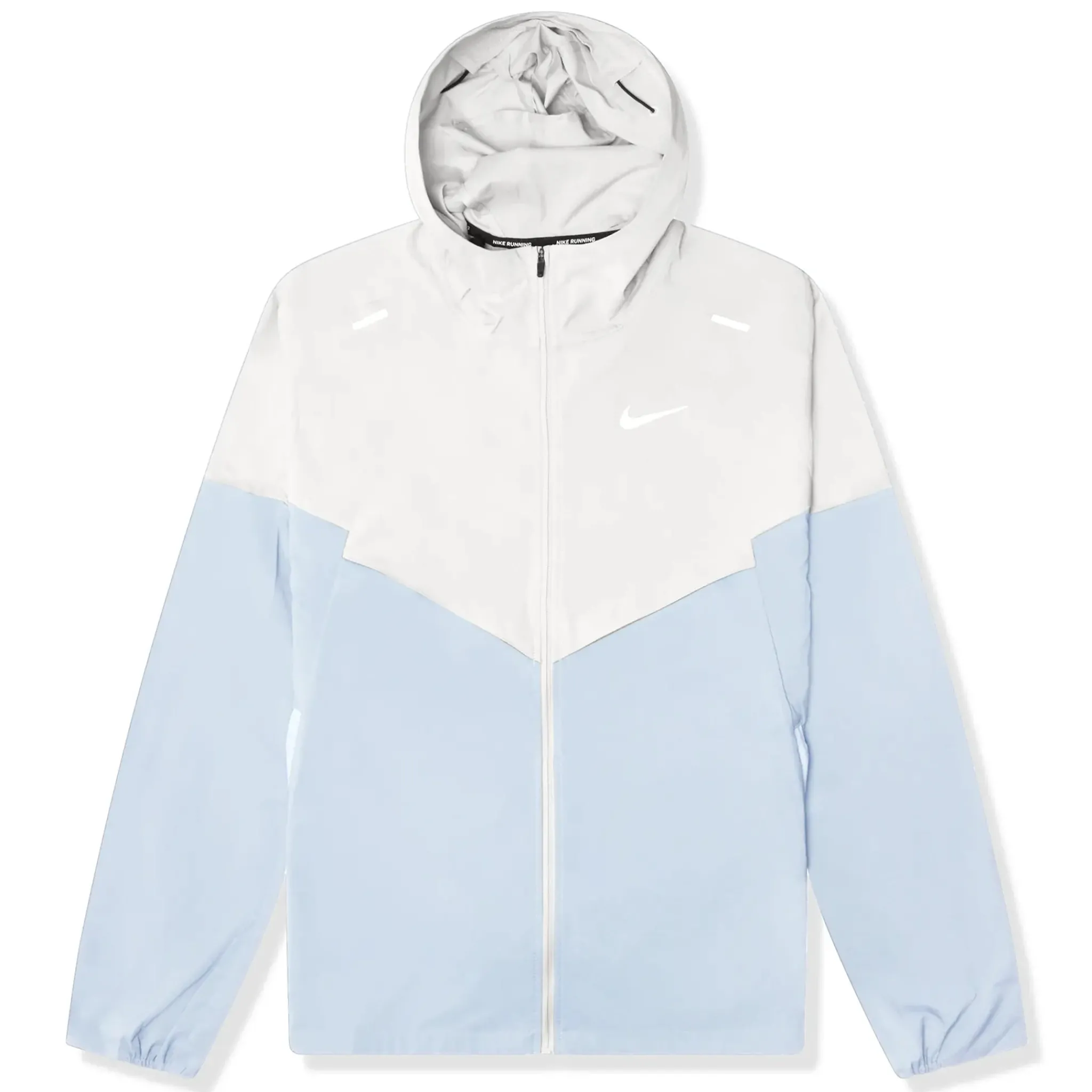 Nike Repel Packable White Blue Windrunner Jacket< Activewear|Coats & Jackets