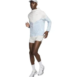 Nike Repel Packable White Blue Windrunner Jacket< Activewear|Coats & Jackets