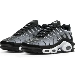 Nike TN Air Max Plus Black Metallic Silver< Black Trainers|Trainers