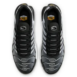 Nike TN Air Max Plus Black Metallic Silver< Black Trainers|Trainers