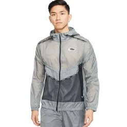 Nike Wild Run Windrunner Grey Jacket< Activewear|Coats & Jackets