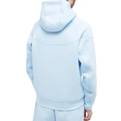 Nike x Nocta Tech Fleece Blue Zip-Up Hoodie< Sweatshirts & Hoodies
