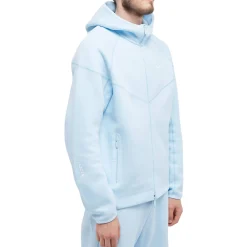Nike x Nocta Tech Fleece Blue Zip-Up Hoodie< Sweatshirts & Hoodies