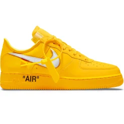 Nike x Off White Air Force 1 Low ICA University Gold< Trainers