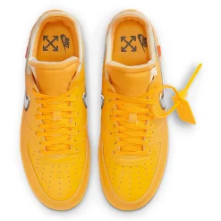 Nike x Off White Air Force 1 Low ICA University Gold< Trainers