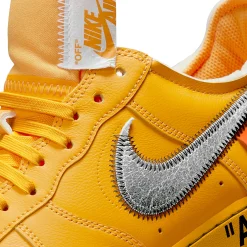 Nike x Off White Air Force 1 Low ICA University Gold< Trainers
