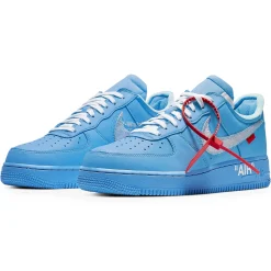 Nike x Off White Air Force 1 Low MCA University Blue< Trainers